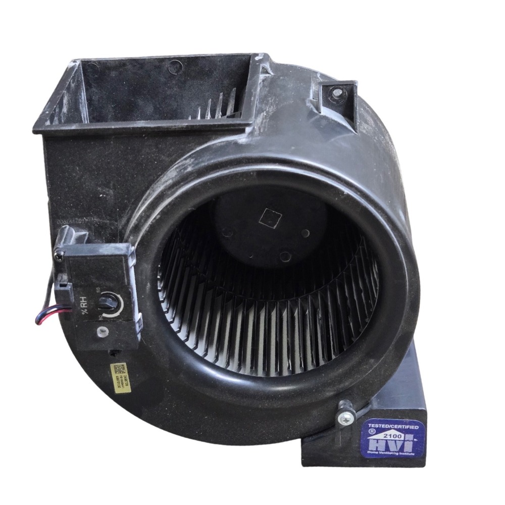 100 CFM 1.5 Sone 4" Duct Blower Assembly Fan Motor Black Home Ventilation 2100